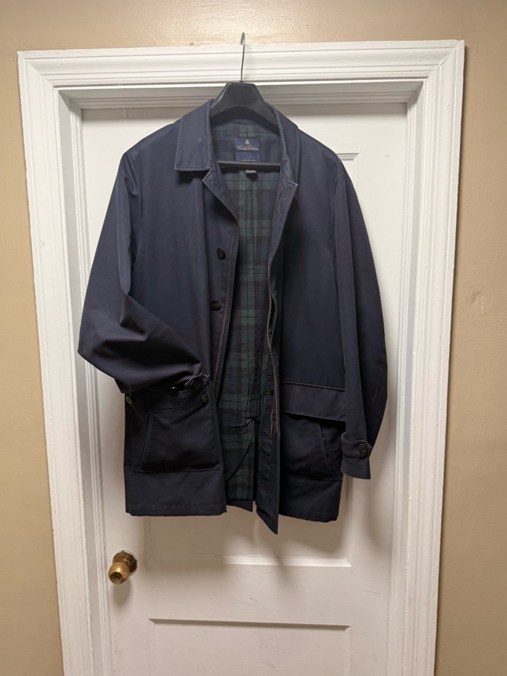 Brooks Brothers Navy Blue Military Field Jacket